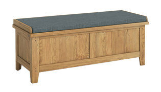 Burford Oak Storage Bench
