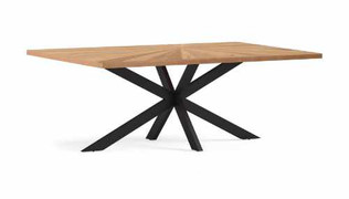 Viento Oak Rectangular Dining Table 210cm x 120cm