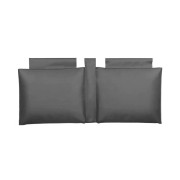 Enzo Dark Grey Headboard Cushion 6'