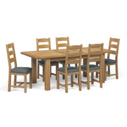 Burford Oak Large Dining Set