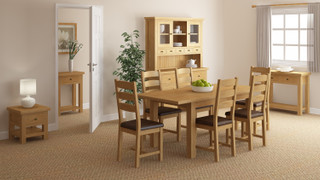 Salisbury Oak Large Dining Set