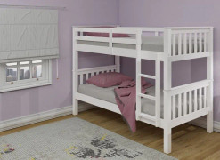 Solteira White Bunk Bed