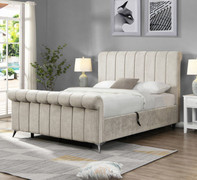 Carlow 4ft6 Mink Gas-Lift Bed