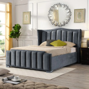 Clare Grey 4Ft6 Gas-Lift Bed