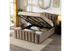 Clare Mink 5Ft Gas-Lift Bed