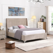 Mayo Beige 4Ft6 Bed