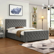 Galway Grey 5Ft Bed