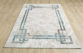 Alisa Beige Blue Rug 120/170cm