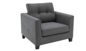 Astrid Charcoal 1 Seater