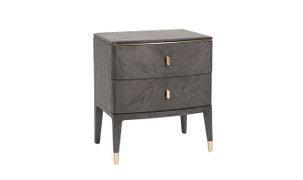 Diletta Ebony Bedside Table 