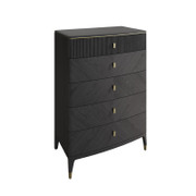 Diletta Ebony Tall Chest
