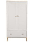 Marlow Cashmere Oak 2 Door Wardrobe