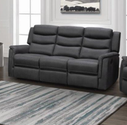 Polly Grey 3 Seater