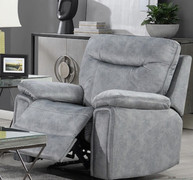 Nicole Light Silver Armchair