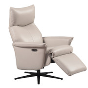 Leandro Cashmere Electric Reclining Accent Chair