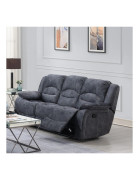 Ashley Grey Recliner 3 Seater