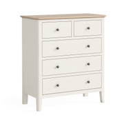 Marlow Coconut White 2 over 3 Chest