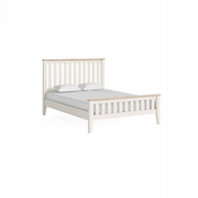 Marlow Coconut White 4Ft6 Slatted Bed