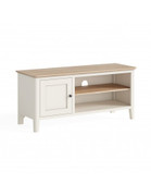Marlow Coconut White Small Tv Unit
