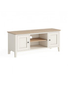 Marlow Coconut White Large Tv Unit