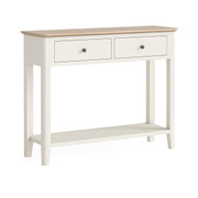 Marlow Coconut White Console Table