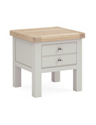 Salcombe Stone Grey Lamp Table