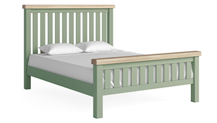 Salcombe Sage 5Ft Slatted Bed