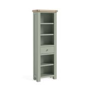 Salcombe Sage Slim Bookcase