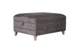 Tate Storage Ottoman Drak Grey