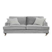 Belvedere Silver 4 Seater Fixed Back