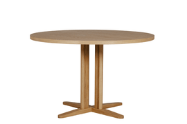 Renata Oak Round Dining Table