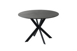 Sadia Smoke Round Dining Table