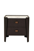 Rhodes 2 Drawer Bedside Table