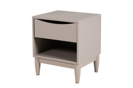 Alesta Grey Bedside Table