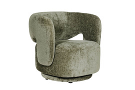 Koa Olive Swivel Accent Chair