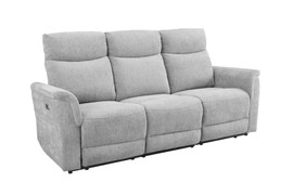 Maude Grey Electric Recliner 3 Seater