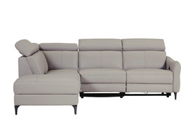 Nico Stone Electric Recliner Corner Sofa LHF