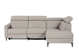 Nico Stone Electric Recliner Corner Sofa RHF