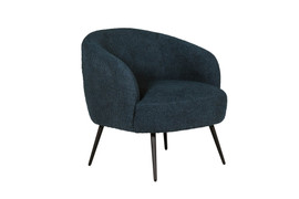 Shelbie Navy Accent Chair