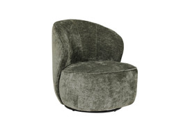Edie Green Swivel Accent Chair