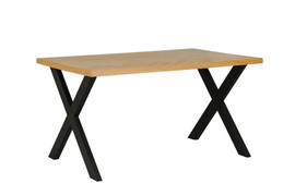 Nate Natural Oak Dining Table 140 cm