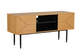 Nate Natural Oak Tv Unit 120cm