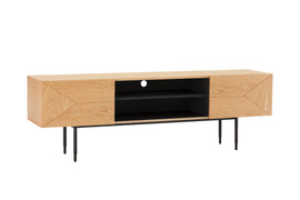 Nate Natural Oak Tv Unit 150cm