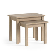 Modern Country All Oak Nest of Table