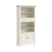 Modern Country Coconut White Display Unit