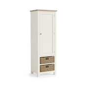 Modern Country Coconut White Larder Unit