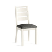 Modern Country Coconut White Dining Chair