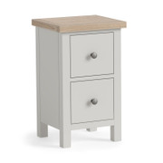 Modern Country Grey Narrow Bedside