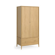 Paris Natural Oak Gents Wardrobe