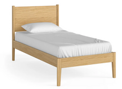 Paris Natural Oak 3Ft Panelled Bed